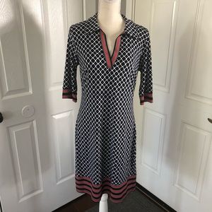 Enfocus Studio Shift Dress Navy